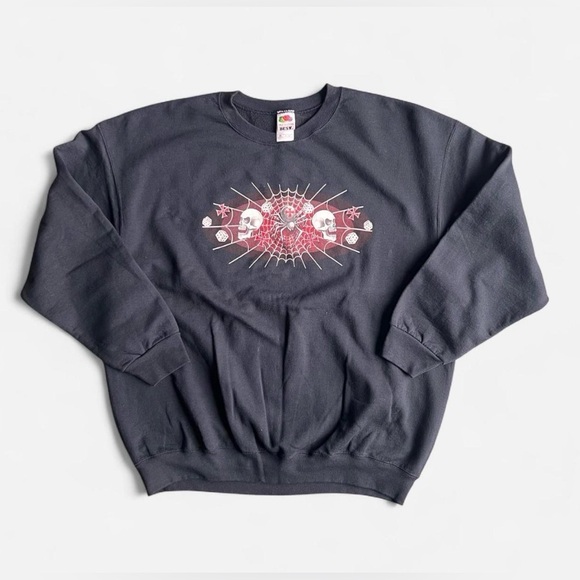 Fruit of the Loom Other - Y2K 2005 Biketoberfest black crewneck sweatshirt size 2XL